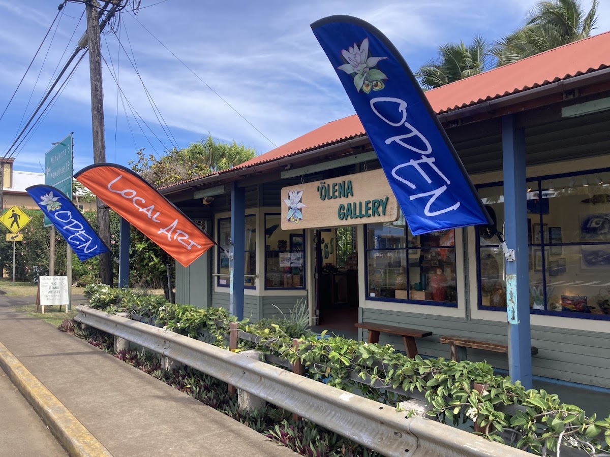 Hawi Town Galleries — Kohala Coast, Big Island, Hawaii