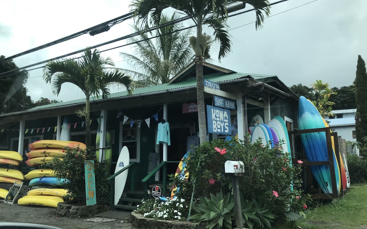 Kona Boys Stand-Up Paddleboard — Kona Coast, Big Island, Hawaii