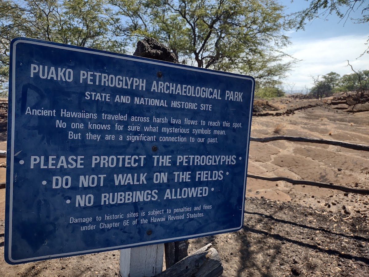 Puako Petroglyph Preserve — Kohala Coast, Big Island, Hawaii